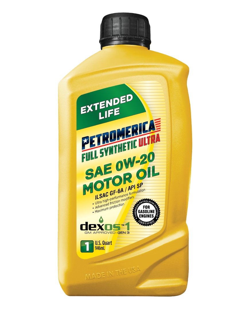 Petromerica dexos1™ GEN 3 Full Synthetic SAE 0W-20 ULTRA SP GF-6A Motor Oil
